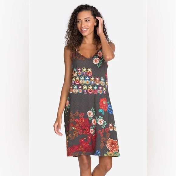 JOHNNY WAS Nushka Slip Dress - Picture 2 of 8